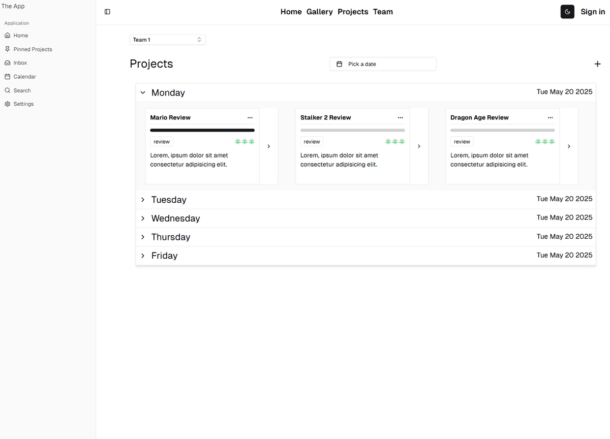 third portfolio example
